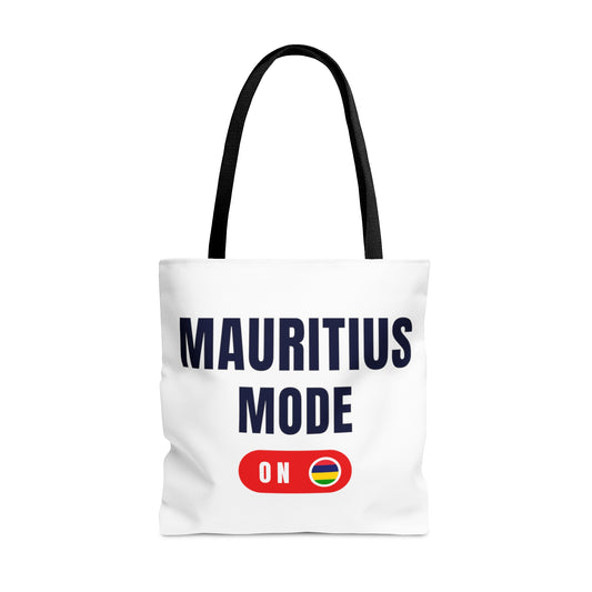 MAURITIUS TOTE BAG (AOP) - Mauritius Mode On! 🌴🛍️