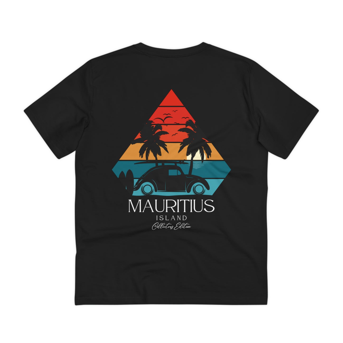 MAURITIUS ECO-FRIENDLY T-SHIRT - Drive Into Luxury - Collectors Edition! 🌴👕 - 100% Organic Creator T-shirt - Unisex