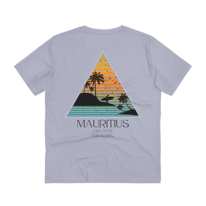 MAURITIUS ECO-FRIENDLY T-SHIRT - Surf's Up, Collectors Edition! 🌴👕 - 100% Organic Creator T-shirt - Unisex