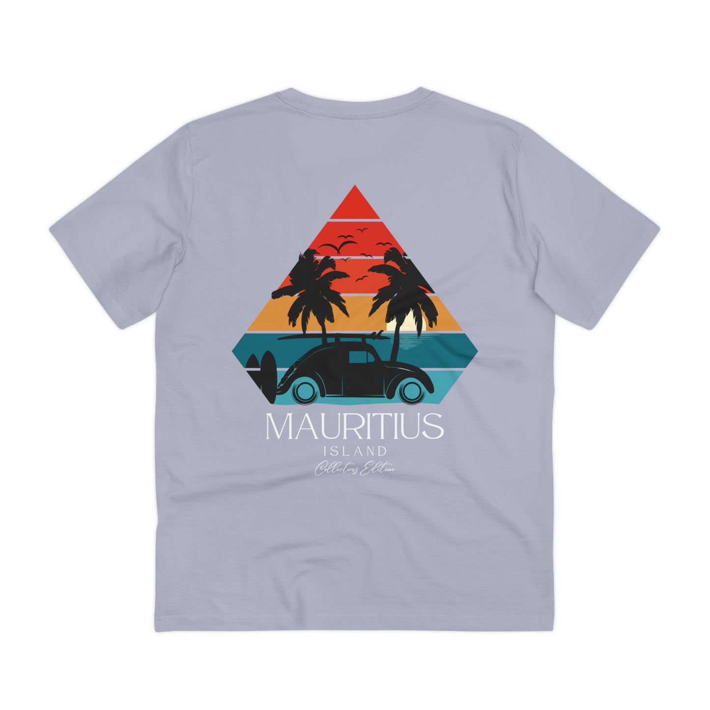 MAURITIUS ECO-FRIENDLY T-SHIRT - Drive Into Luxury - Collectors Edition! 🌴👕 - 100% Organic Creator T-shirt - Unisex