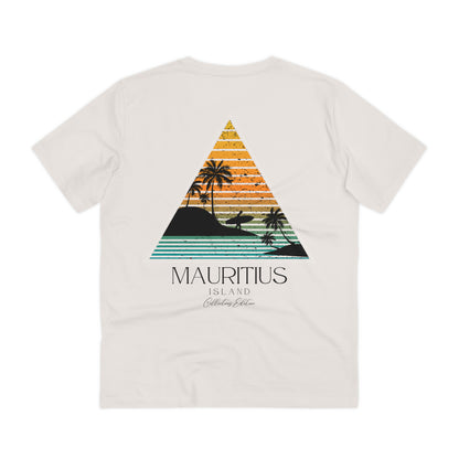 MAURITIUS ECO-FRIENDLY T-SHIRT - Surf's Up, Collectors Edition! 🌴👕 - 100% Organic Creator T-shirt - Unisex