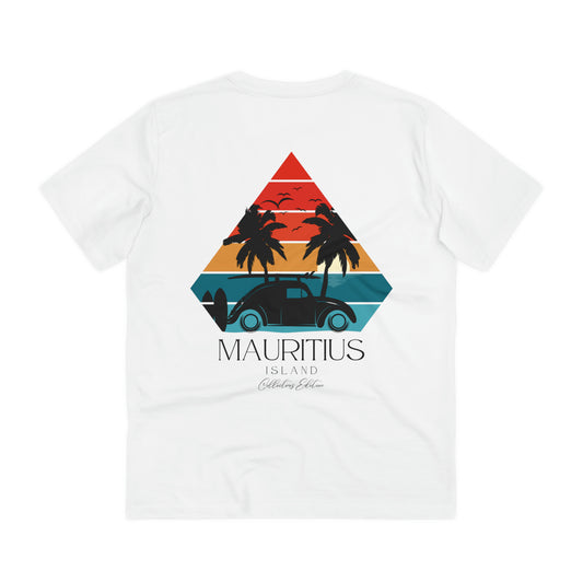 MAURITIUS ECO-FRIENDLY T-SHIRT - Drive Into Luxury - Collectors Edition! 🌴👕 - 100% Organic Creator T-shirt - Unisex