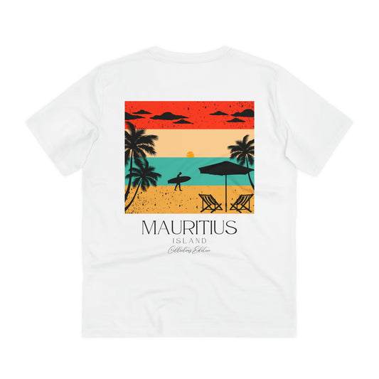 MAURITIUS ECO-FRIENDLY T-SHIRT - Surf, Sun, and Collectors Edition Magic! 🌴👕 - 100% Organic Creator T-shirt - Unisex