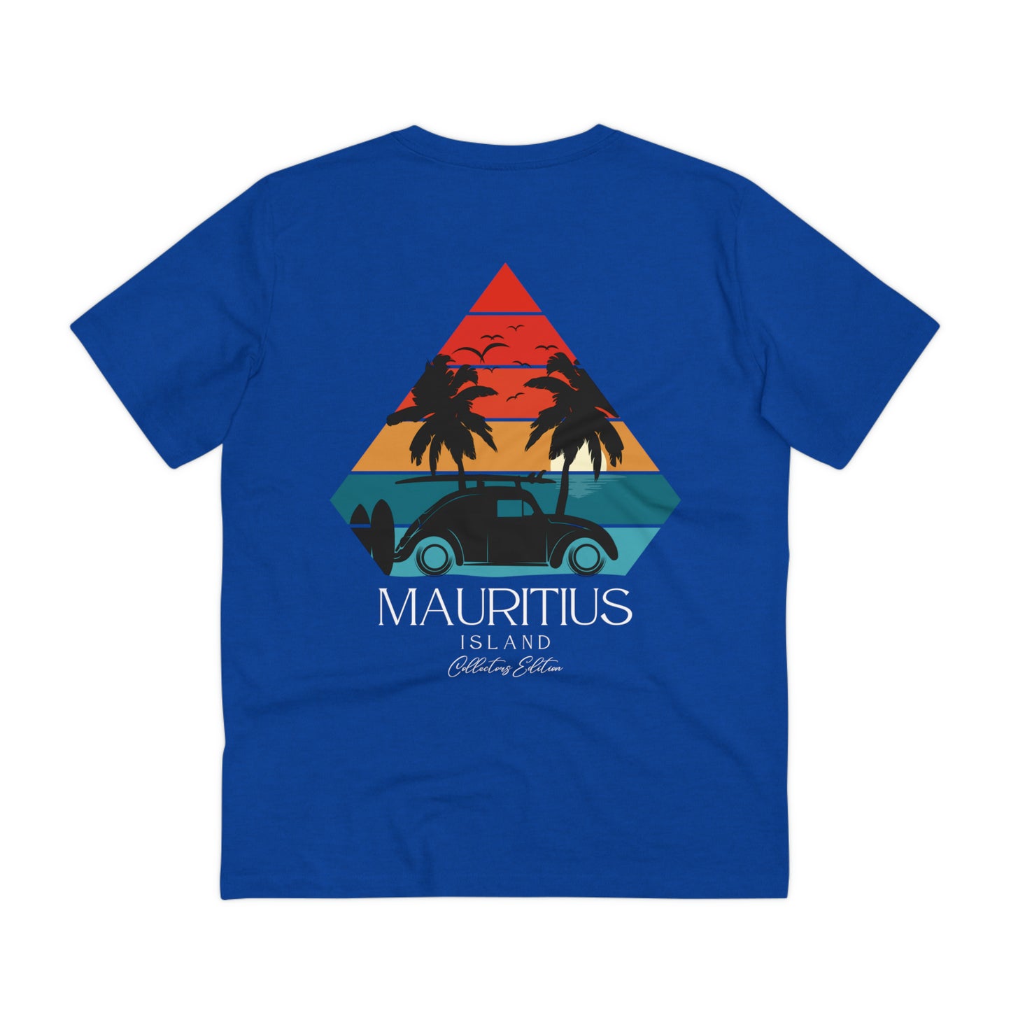 MAURITIUS ECO-FRIENDLY T-SHIRT - Drive Into Luxury - Collectors Edition! 🌴👕 - 100% Organic Creator T-shirt - Unisex