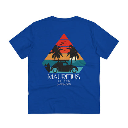 MAURITIUS ECO-FRIENDLY T-SHIRT - Drive Into Luxury - Collectors Edition! 🌴👕 - 100% Organic Creator T-shirt - Unisex