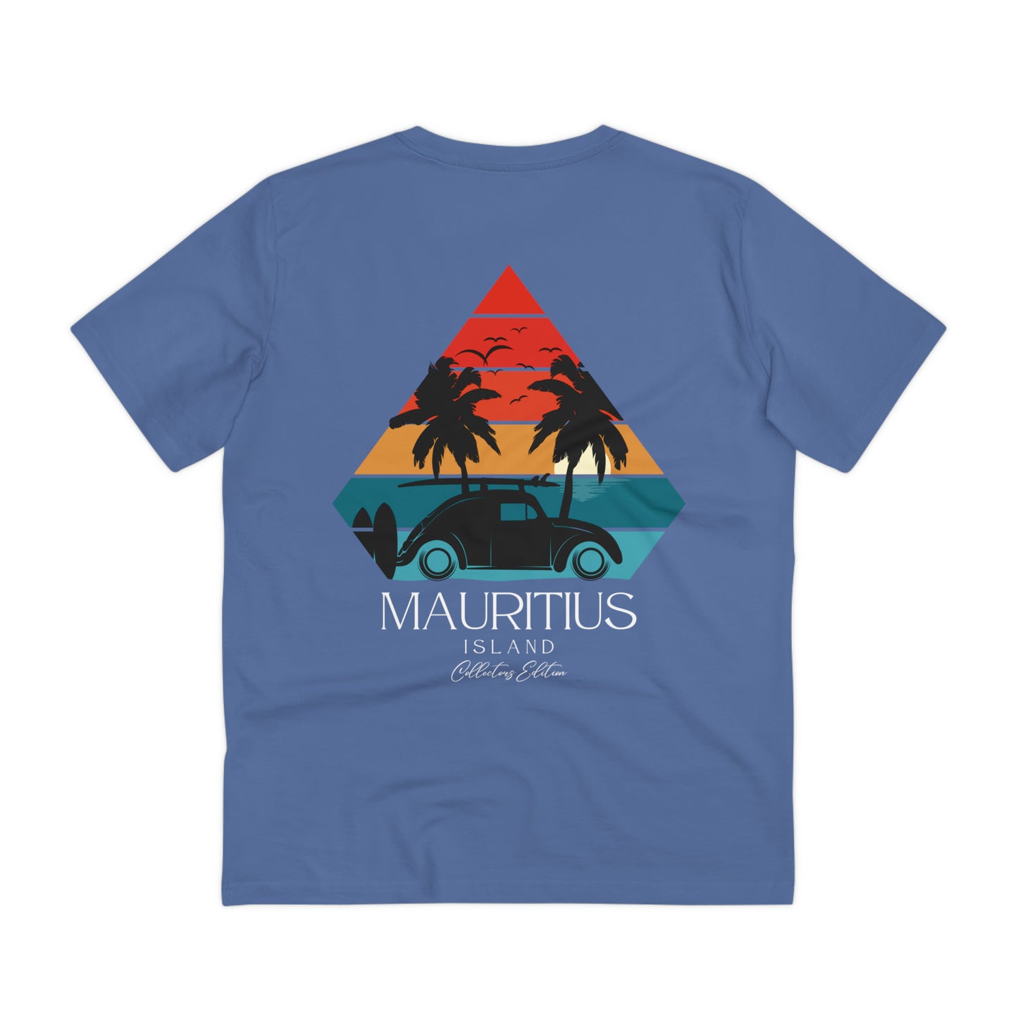 MAURITIUS ECO-FRIENDLY T-SHIRT - Drive Into Luxury - Collectors Edition! 🌴👕 - 100% Organic Creator T-shirt - Unisex